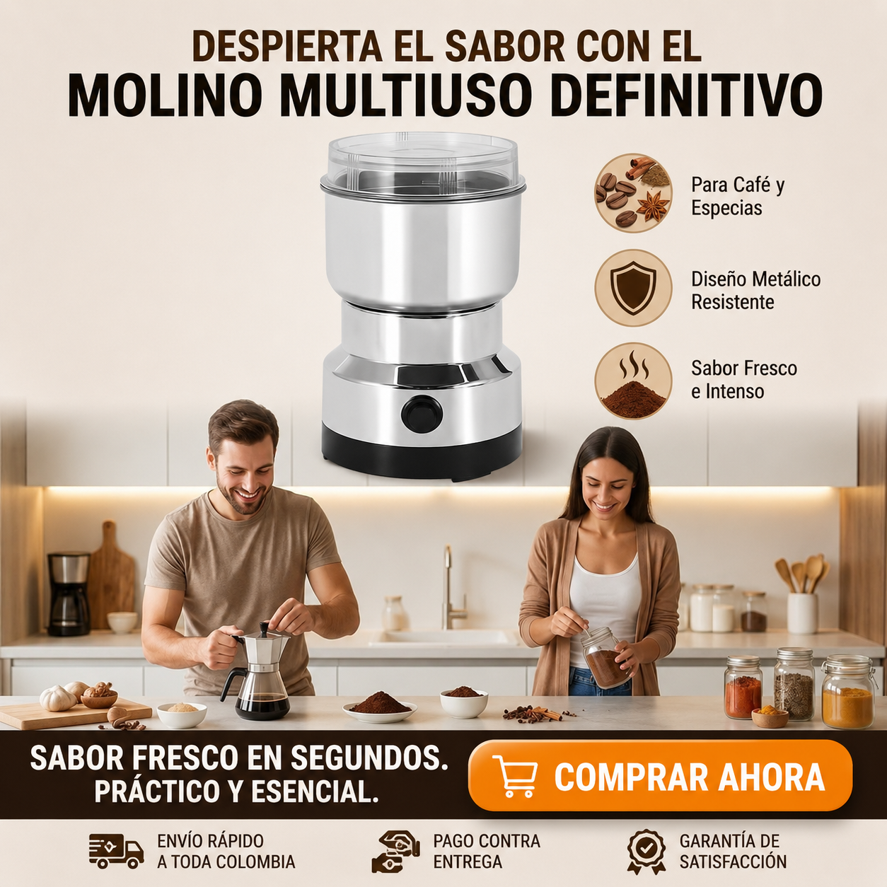 ☕ AromaMax Pro  DESPIERTA EL VERDADERO SABOR DE TU CAFÉ